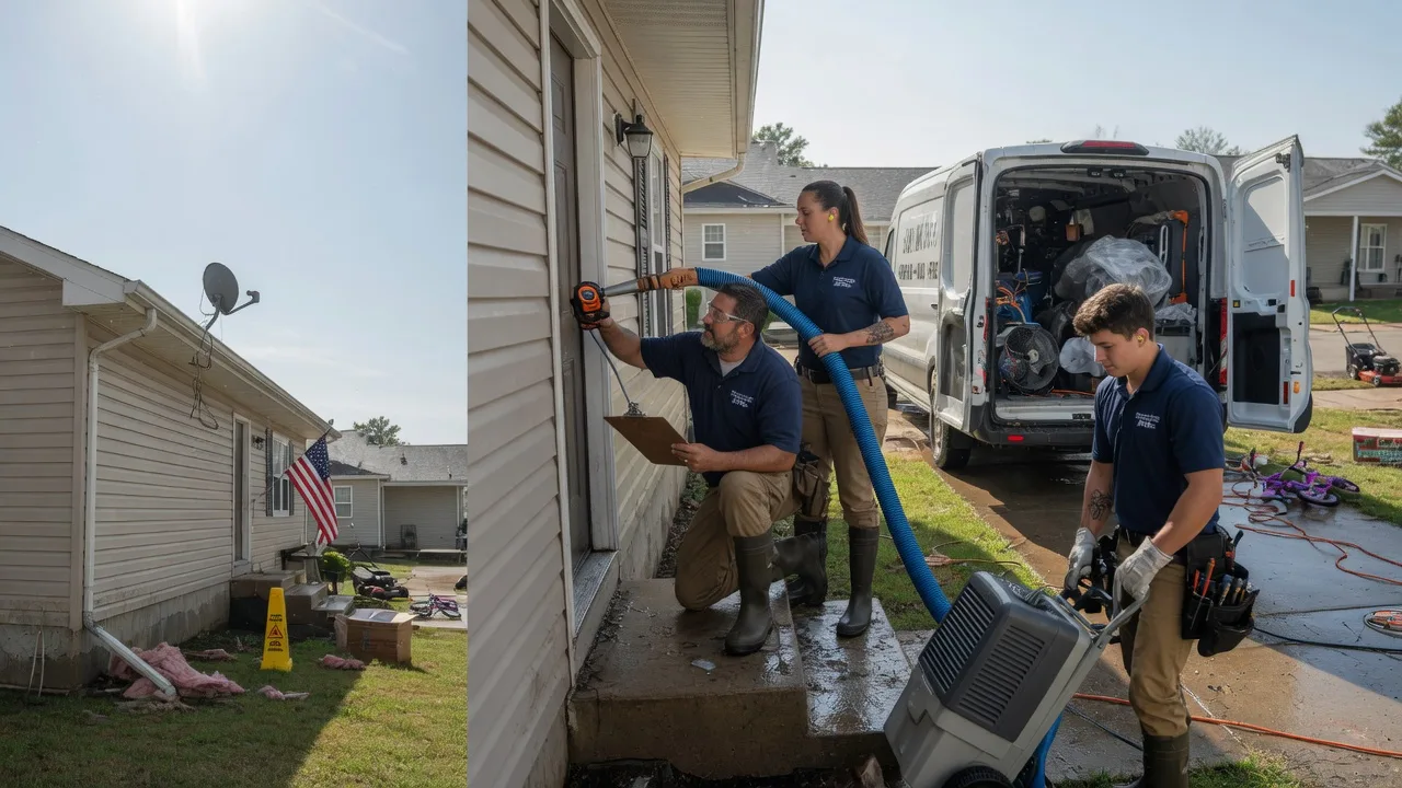 Ceiling Water Damage Restoration in Parker, SD near me